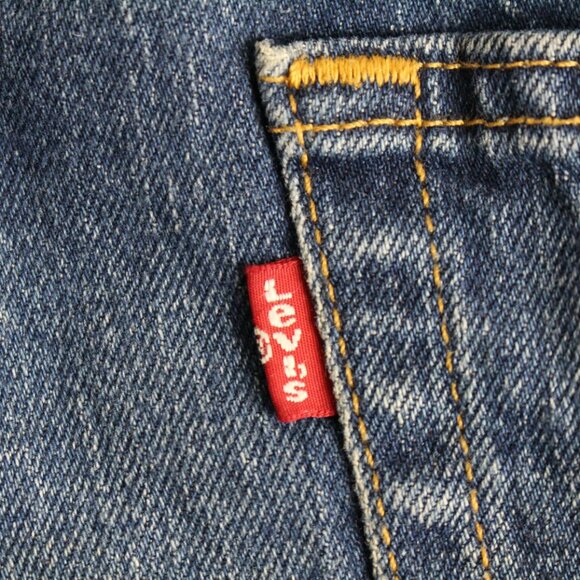 Levis 505 Regular Fit Jeans, Size 34 x 32 - Blue - Picture 11 of 11